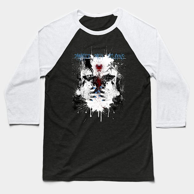 DEADBUNNEH - Corvus Baseball T-Shirt by DEADBUNNEH